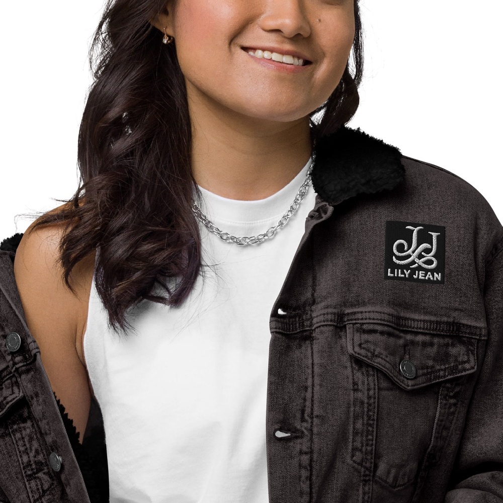 Lily Jean Denim Sherpa Jacket